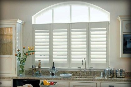 kitchen plantation shutters liberty