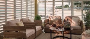 Plantation Shutters for Living Room