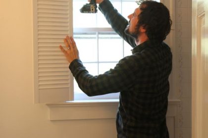 installing plantation shutters