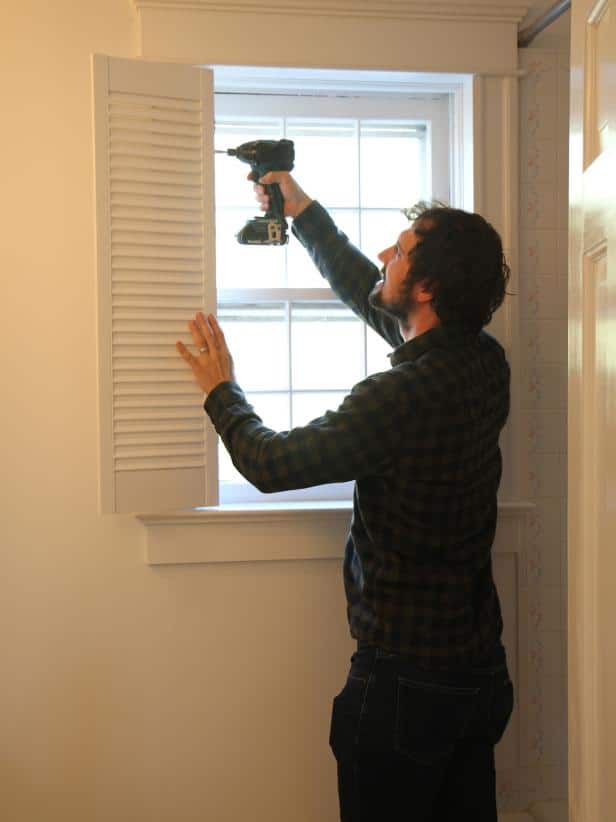 installing plantation shutters