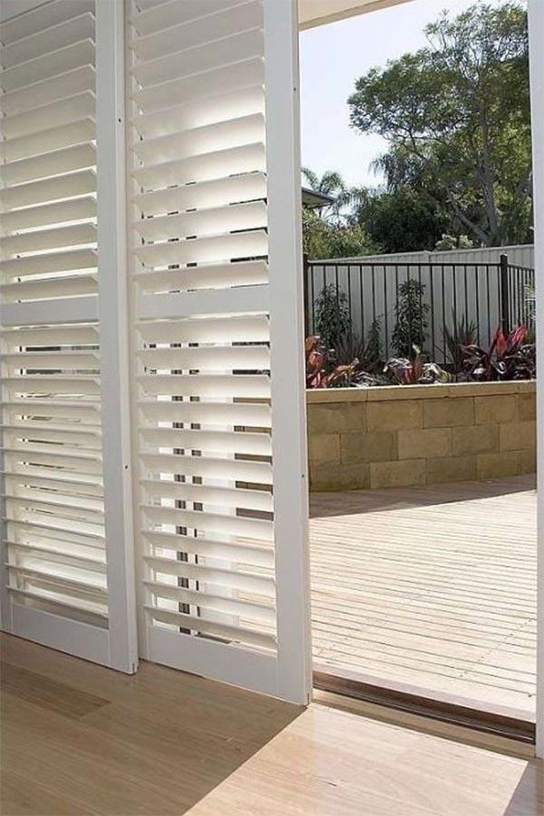 Bypass Track System Plantation Shutters