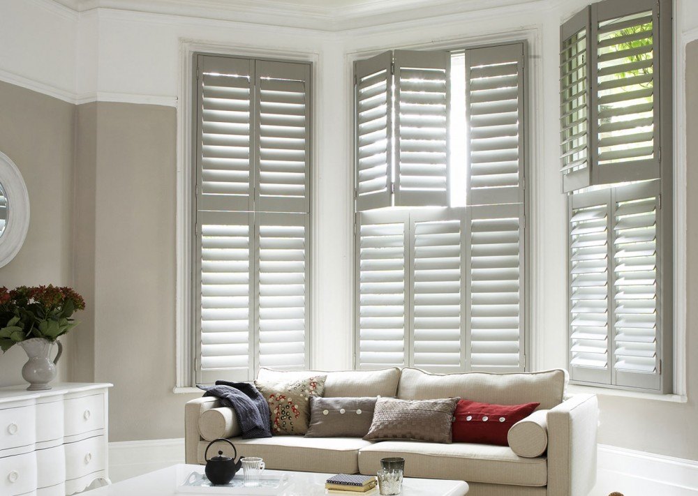 Tier-On-Tier Plantation Shutters