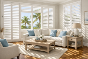 plantation shutters Port St Lucie, interior shutters Florida, custom window treatments, aluminum reinforced shutters, energy efficient shutters, motorized plantation shutters, window shutters South Florida, plantation shutters cost, best shutters Florida, local shutter manufacturer