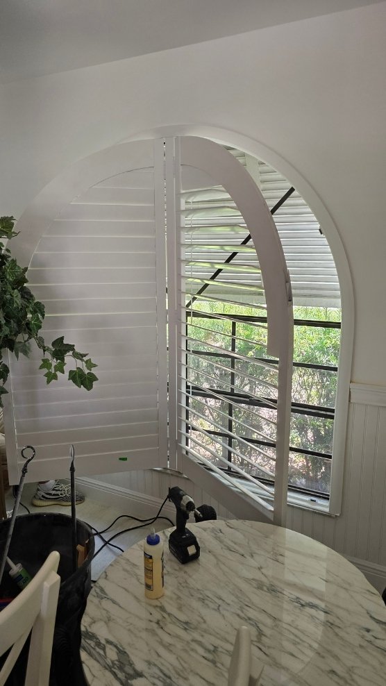 arched-plantation-shutters-installation