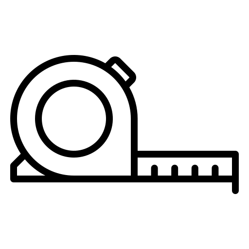 tape measure icon
